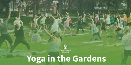 Yoga in the Gardens