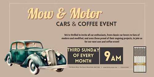 Mow & Motor - Cars & Coffee