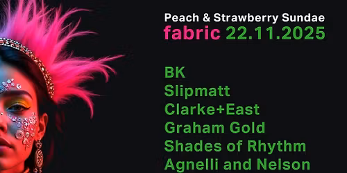 Peach & Strawberry Sundae