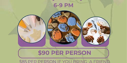 Dine, Drink & Decorate: Woodland Creatures Themed