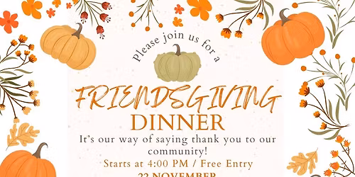 Community FRIENDSGIVING Meal