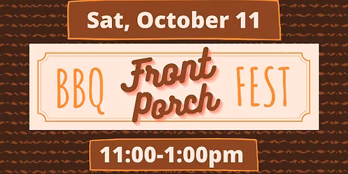 BBQ Fest at the Front Porch