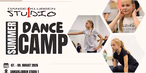 Studio 1 Summer Dance Camp 2026