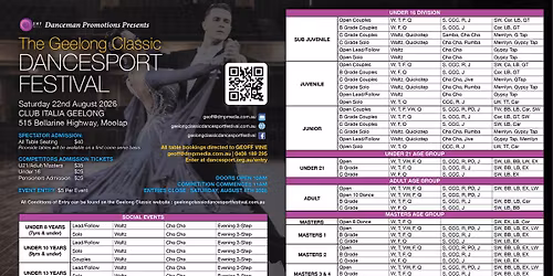 2026 Geelong Classic DanceSport Festival