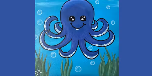 Tropical Art Camp- Octopus Fun @ Happily Painted Studio