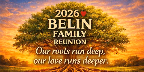 Belin Family Reunion 2026