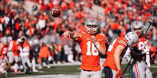 Rutgers Scarlet Knights at Ohio State Buckeyes Football