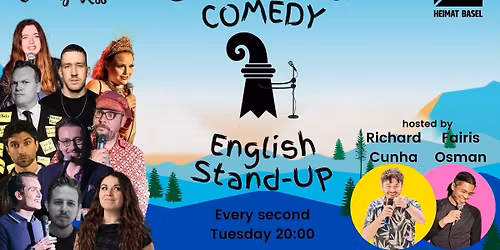 Tuesdays Comedy Kiss Open Mic, Basel