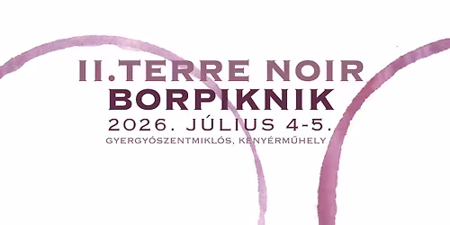 II. Terre Noir Borpiknik