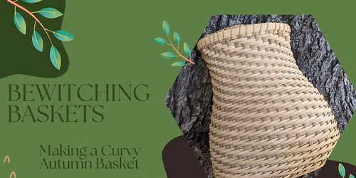 Weaving a Reed Curvy Basket