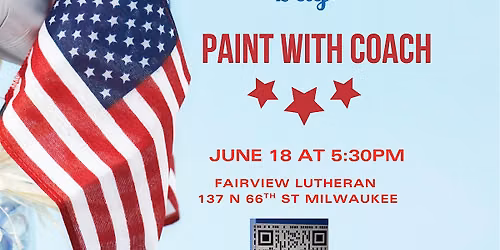 Patriotic Juneteenth Paint with Coach