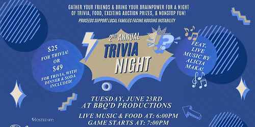 Trivia Night & Live Music!