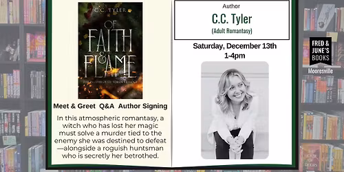 Adult Romantasy Author Popup: C.C. Tyler (Mooresville)