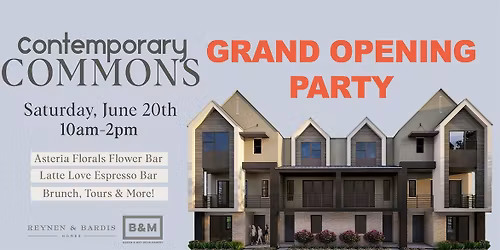 Contemporary Commons Grand Opening Party