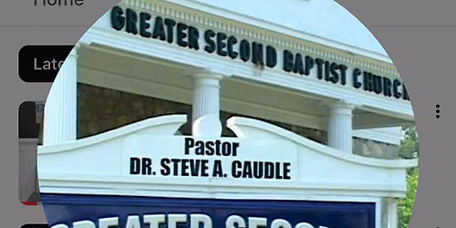 Greater Second 61st Homecoming Celebration