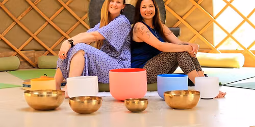 Restorative Yoga, Sound Bath and Reiki.