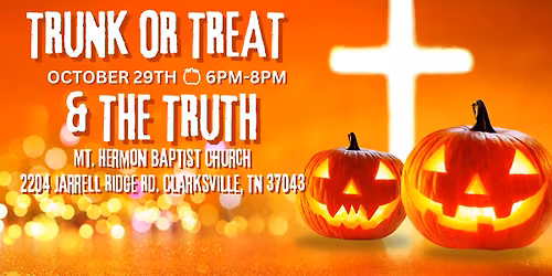 Trunk or Treat & the Truth