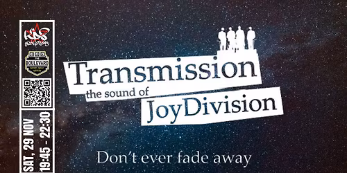 Transmission  - the sound of Joy Division 