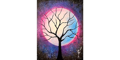 Moon Glow - Family Fun - Paint and Sip in Houston | Classpop!\u2122