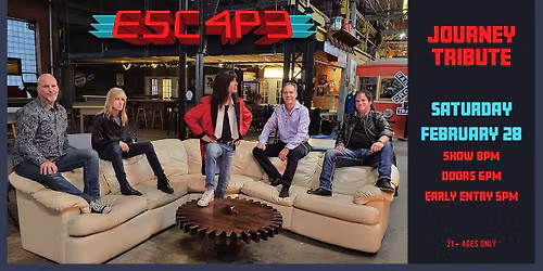 E5C4P3 - Journey Tribute Band at Jergels
