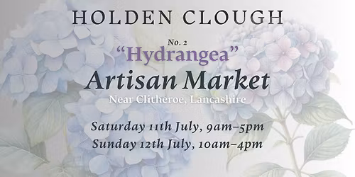 Artisan Market at Holden Clough - 'Hydrangea'