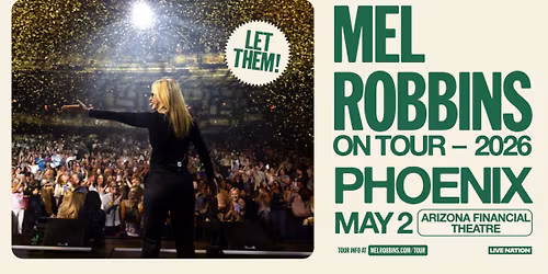 Mel Robbins: Let Them Tour 2026 
