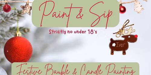 Festive Paint&Sip\ud83c\udf84