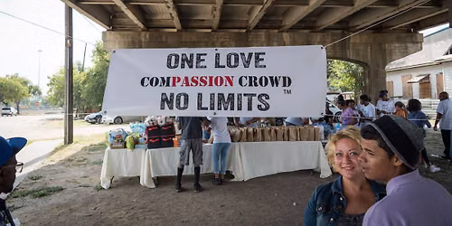 Compassion Crowd at the Bridge Homeless Recovery Center