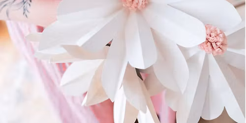 Giant Origami Daisies Workshop