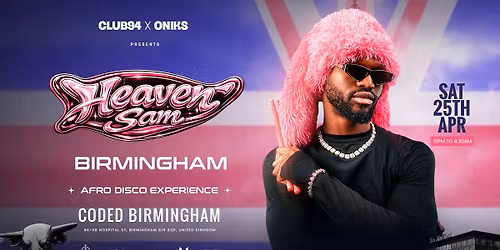 Heaven Sam Performing live 