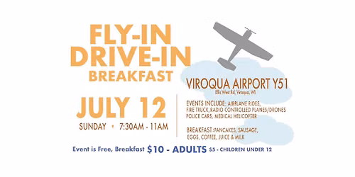 Fly-In Drive-In Pancake Breakfast