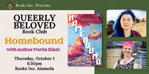 QUEERLY BELOVED BOOK CLUB with author Portia Elan