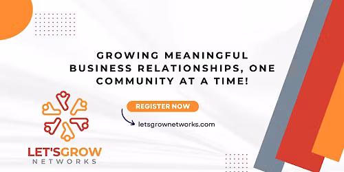 Let's Grow Networks | Royse City Chapter Weekly Meeting