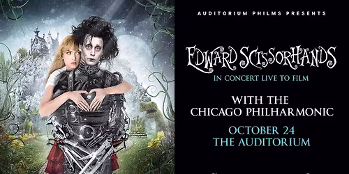 Edward Scissorhands In Concert Live To Film