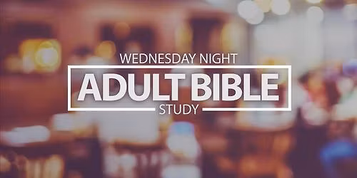 Adult Bible Study