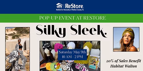 Pop-Up Event at Habitat ReStore featuring Silky Sleek