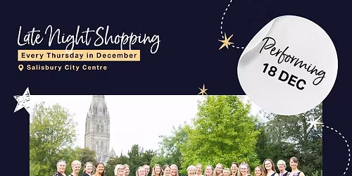 Late Night Christmas Shopping | Salisbury