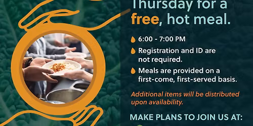 Thursday Harvest- Dinner's On Us!