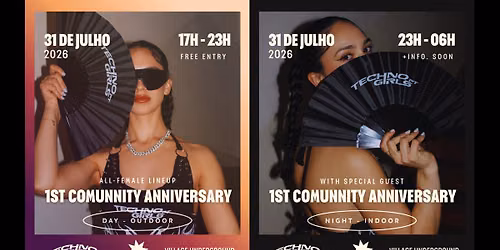 Techno Girls PT - 1st Community Anniversary