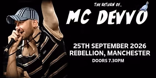 MC Devvo - Rebellion. Manchester