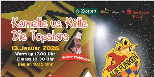 Kamelle us K\u00f6lle - Die Topstars 2026