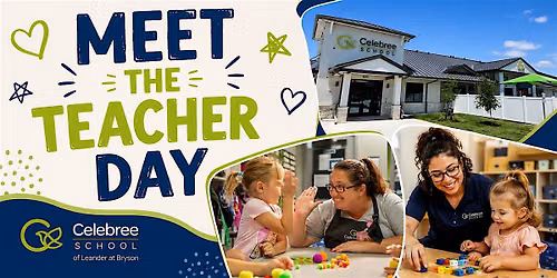 Meet the Teacher Day at Celebree School - Bryson