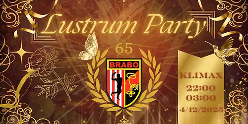Brabo\u2019s Lustrum Party\u2728
