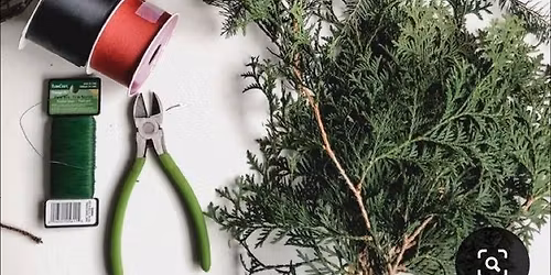 Live Christmas Wreath Making Event