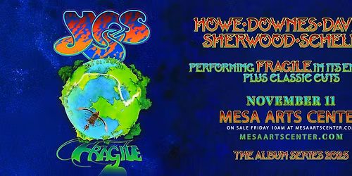 YES: The Fragile 2025 Tour