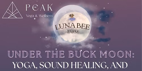 Yoga, Sound Healing, & Fireside Gathering at Luna Bee Farms