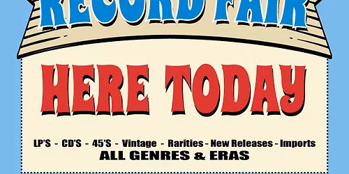 "THE BIG VINYL DIG" (Ballarat 2026)