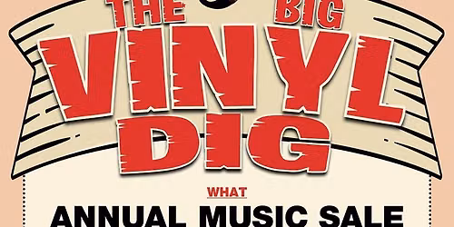 "THE BIG VINYL DIG" (Ballarat 2026)
