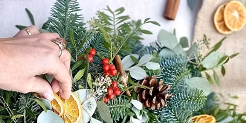 Wreath Making with Pollen Florist
