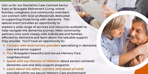 Dementia Care- Centered Senior Expo 